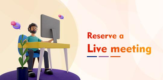 Reserve a meeting - Home